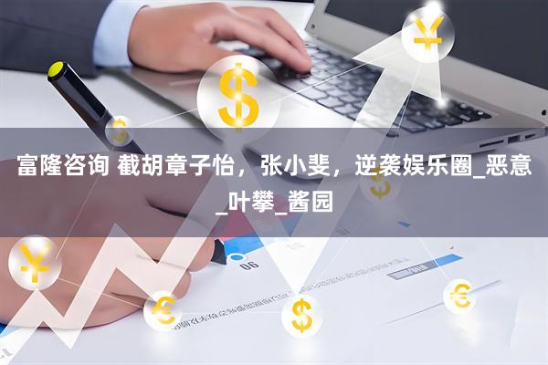 富隆咨询 截胡章子怡，张小斐，逆袭娱乐圈_恶意_叶攀_酱园