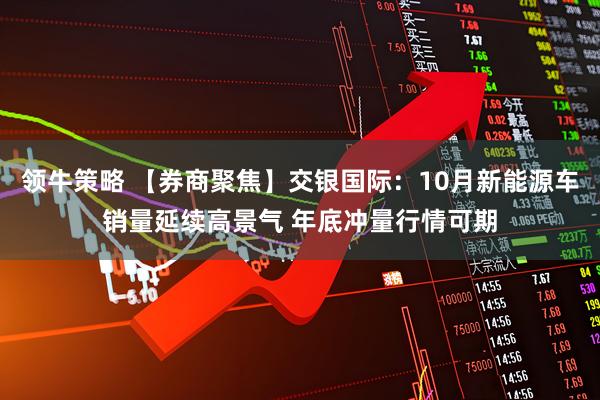 领牛策略 【券商聚焦】交银国际:10月新能源车销量延续高景气 年底冲量行情可期
